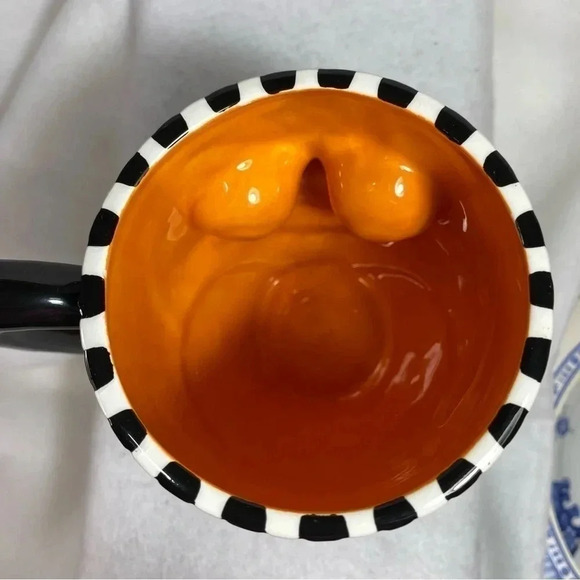 Department 56 Dracula Vampire Halloween Google Eyes Mug Limited Ed. Sm. Chip - Picture 4 of 9